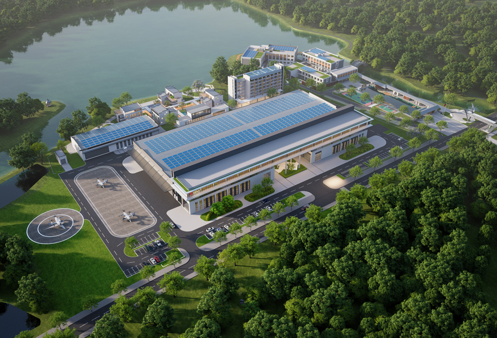 TCab Tech breaks ground on eVTOL manufacturing facility